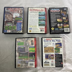 Lot Of (5) Sega Genesis Pro Sports Games - Untested