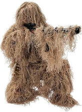 Ghillie Suit for Men Gilly Suit for Adults Camo Hunting, Desert-m/L