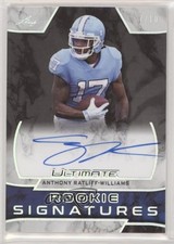 2019 Leaf Ultimate Silver Spectrum 7/10 Anthony Ratliff-Williams Auto 0bz