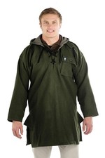 Swanndri Original Lace Front Bush Shirt Olive  475gsm pure wool makes it except