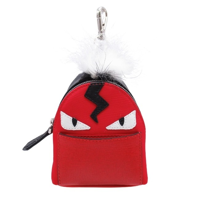 RARE FENDI Bag Bugs Charm Backpack with Monster Eyes WONDERS Design