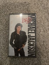 Michael Jackson Bad Cassette Tape, Sep 1987, Epic