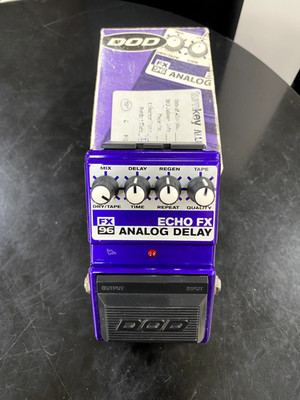 DOD FX96 - Echo FX Analog Delay Gitarren-Effektpedal 