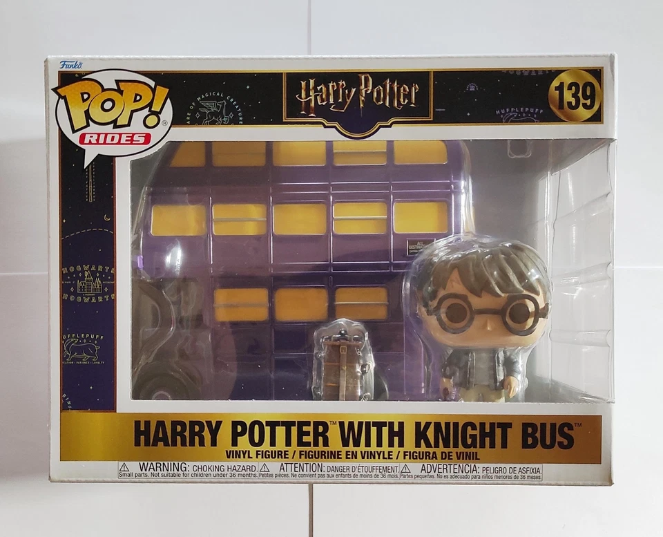 Funko POP Harry & Magicobus #139 Rides - Harry Potter - Figurine Vinyle - Photo 3/4