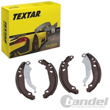 TEXTAR BREMSBACKEN MIT HANDBREMSHEBEL HINTERACHSE für DACIA LOGAN SANDERO