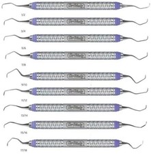 HU-FRIEDY EverEdge 2.0 Rigid Gracey Curette Set 9-Piece , 9 Handle