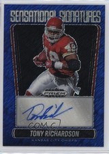 2025 Panini Prizm Black FOTL Blue Shimmer 1/15 Tony Richardson #SS-TRN Auto 0fo5