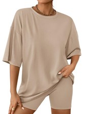 AUTOMET Womens 2 Piece Sets Summer Outfits 2025 Two Piece Lounge Set Matching...