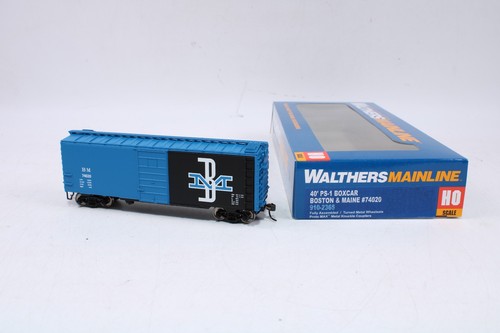 Walthers 910-2365 HO 40' PS-1 Boxcar Boston y Maine #74020 | Condition: Used