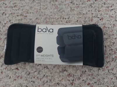 Bala Bangles 43511-102814 Wrist & Ankle Weights - Black