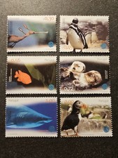TIMBRE PORTUGAL OISEAUX POISSONS FAUNE N°2746/2751 NEUF ** LUXE MNH 2004