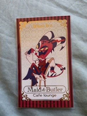 Helluva Boss Maid and Butler Animate Cafe Blitz Blitzo Blitzø Foil Stamped Card 