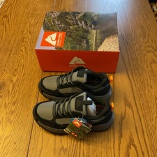 Ozark Trail Mens Hiking Shoes Black /Gray Waterproof Size 6 New In Box