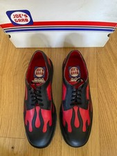 Vtg Joe’s Garb Mens Shoes NEW Box 90s Esquivel Flame Hot Rod Rockabilly Punk