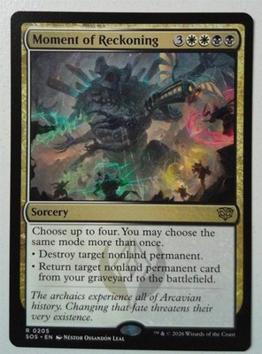 Moment of Reckoning *Rare* Magic MtG x1 Secrets of Strixhaven