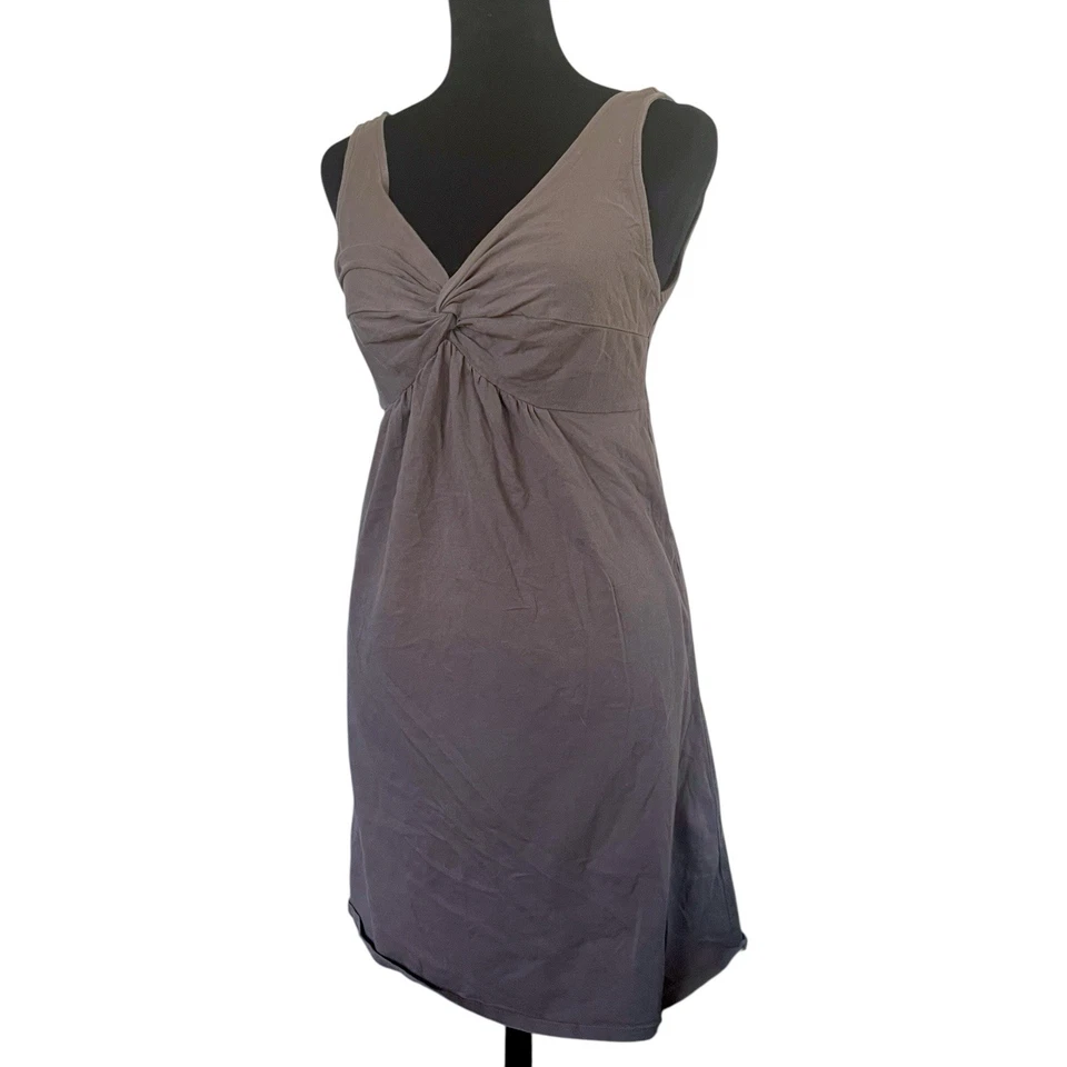 Babydoll Taupe Fairy Grunge Gris Top Y2K Whimsigoth Empire XS Foto 3 de 4