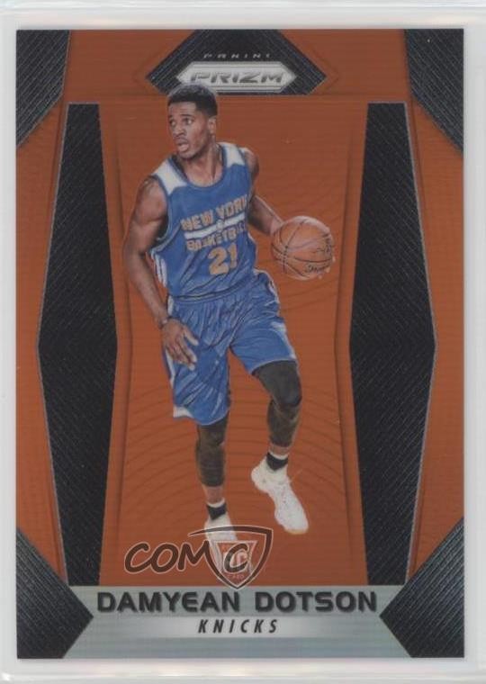 2017-18 Panini Prizm Orange Prizm 20/49 Damyean Dotson #272 y3x