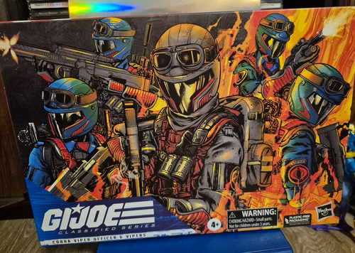 G.I.JOE Classified Series - #047 Cobra Viper Officer & Vipers (loose