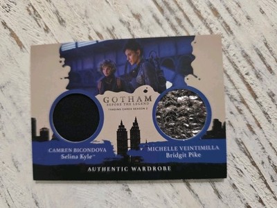 Gotham Season 2  Selina Kyle Bridgit Pike Dual Wardrobe Costume Card DM4