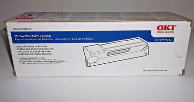 Genuine OKI MPS 420b 480mb Toner 43979222 New Genuine OKI