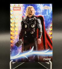 2025 Topps Marvel Thor Pahse One Silver Refractor # 10 .