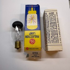 GE CYC Projector Lamp 300W 120V New Open Box CG 81-XA Black Top WORKING