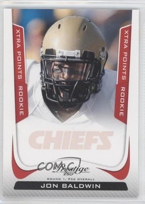 2011 Panini Prestige Xtra Points Red 38/100 Jonathan Baldwin Jon Rookie RC 1u6