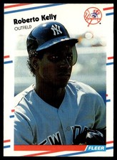 1988 Fleer Roberto Kelly New York Yankees #212
