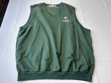 VTG  Akwa XL Green Golf Vest 90s Jess Parrish Medical Foundation Classic Retro