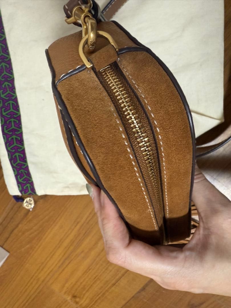 Tory Burch Patchwork Leather Camera Bag Small Ret… - image 7