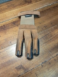Neet Professional Leather Archery Glove Large