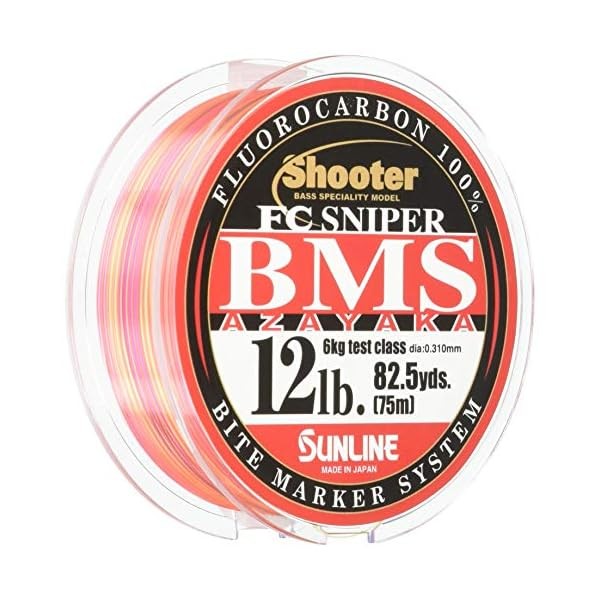SUNLINE Shooter FC SNIPER BMS AZAYAKA Fluorocarbon Line 75m 12lb Fishing Lin
