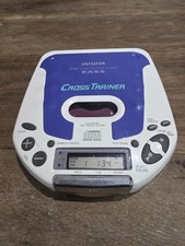 Aiwa XP-SP1000 Personal CD Player 1bit DAC Cross Trainer Shock Protection White