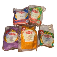 McDonald's Beast Machines Happy Meal Toy Lot of 5 Toys 2000 SEALED!!