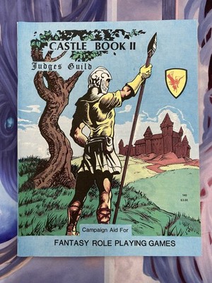 Castle Book II 2 Campaign Aid for Fantasy RPG Judges Guild Accessory JG140 1981