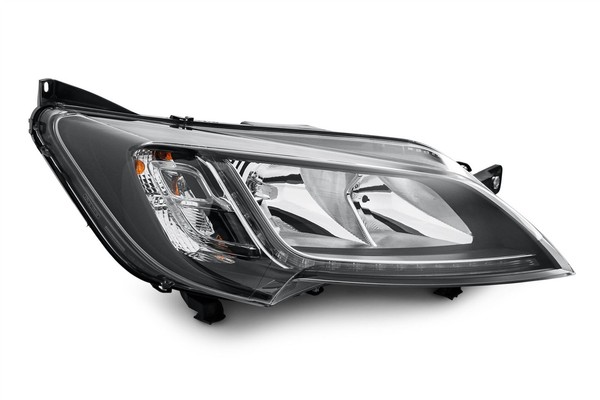 Adria Wohnmobil Scheinwerfer Rechts Schwarz LED DRL 14- Passagier Seite OEM-image