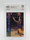 KOBE BRYANT 1996-97 TOPPS STADIUM CLUB ROOKIES 2 ROOKIE RC #R9 BCCG 10 Q7128