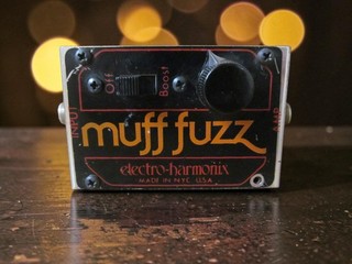 Vintage Muff Fuzz 1970s Electro Harmonix Muff Fuzz Effect Pedal AS IS