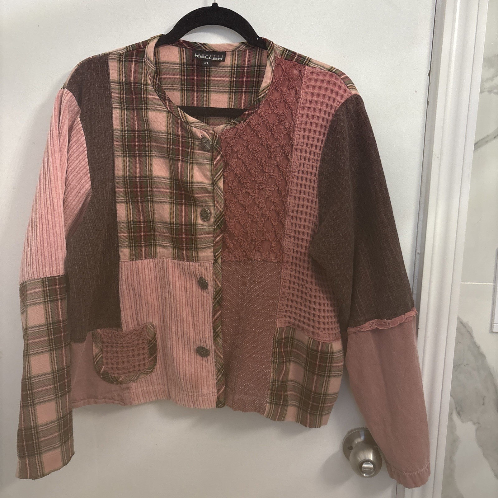 Nannette Keller Vintage Patchwork Jacket Women's … - image 1