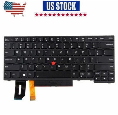 01YP280 New US Keyboard for Lenovo ThinkPad E480 E485 E490 E495 L380 L390 USK