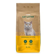 Corn Cumping Cat Litter Box, 10L Pack of 1 Preceding a...