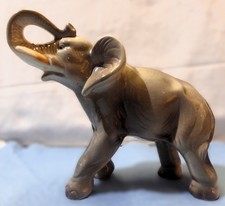 Elefant Figur Keramik Katzhütte Höhe ca. 17 cm, Länge ca. 20 cm Handarbeit