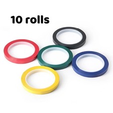 10Roll Dental Autoclave Tape Colorful Surgical Sterilization Instrument ID Tapes