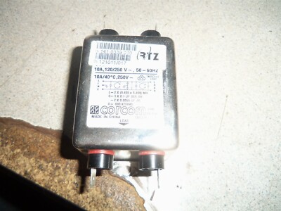 Corcom 141-0339-010 10A 120/250V Filter *FREE SHIPPING*