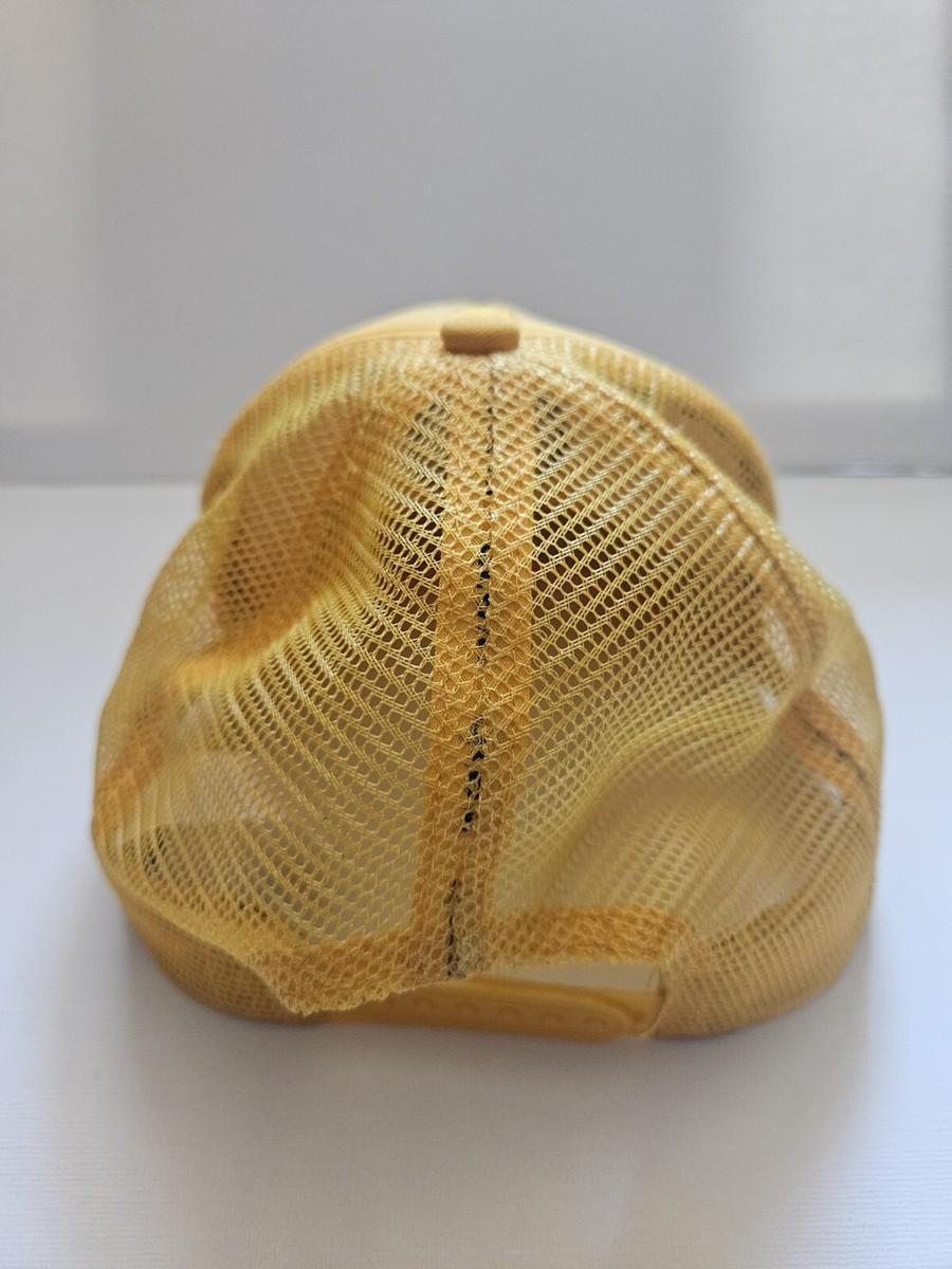 DREW HOUSE Mascot Smiley Trucker Hat Golden Yellow Used Good  display picture 3