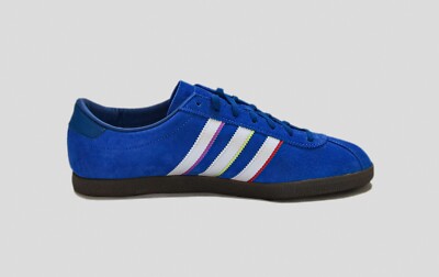 ADIDAS BERLIN 24 BLUE/WHITE SIZES 8 8.5 9.5 10 10.5 11 12 MADE IN