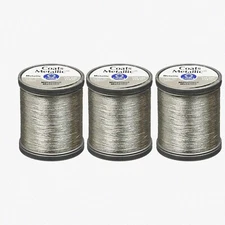 GleamWeave Silver Metallic Thread