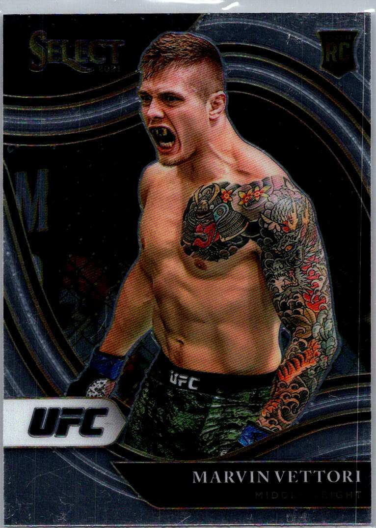 2021 Marvin Vettori #278 Panini Select UFC MUFC#4
