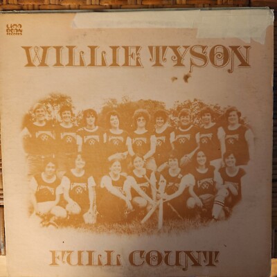 WILLIE TYSON LP Full Count 1974 Lima Bean Vinyl