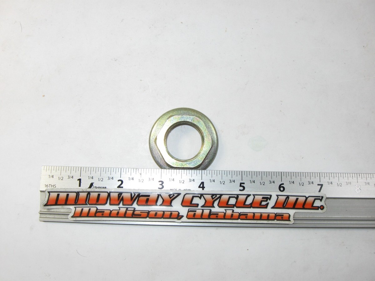 SUZUKI 74 - 77 TC185 NOS OEM FRONT DRIVE SPROCKET NUT 09159-24002